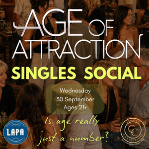 30 Sept - Age of Attraction Singles Social JHB