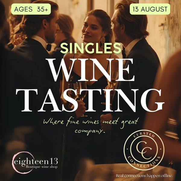 13 Aug -Singles Wine Tasting