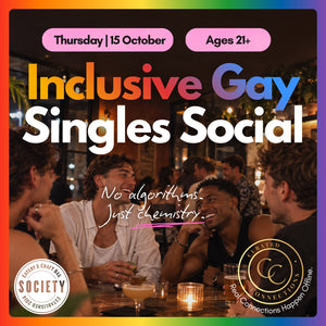 15 Oct - Inclusive Gay Singles Social - Society Eatery & Craft Bar (Fourways)