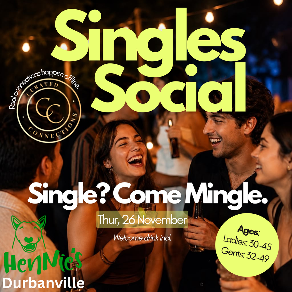 26 Nov - Hennies Durbanville Singles Social - CPT