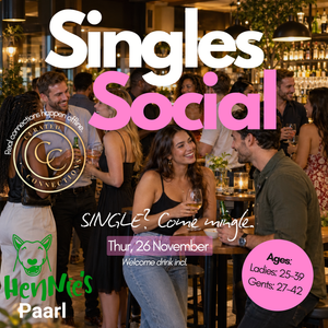 26 Nov - Hennies Paarl Singles Social - Winelands