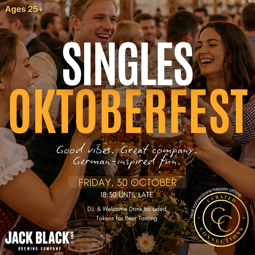 30 Oct - Fri - Singles Oktoberfest at Jack Black - Ages 25+