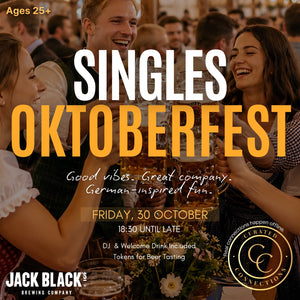 30 Oct - Fri - Singles Oktoberfest at Jack Black - Ages 25+