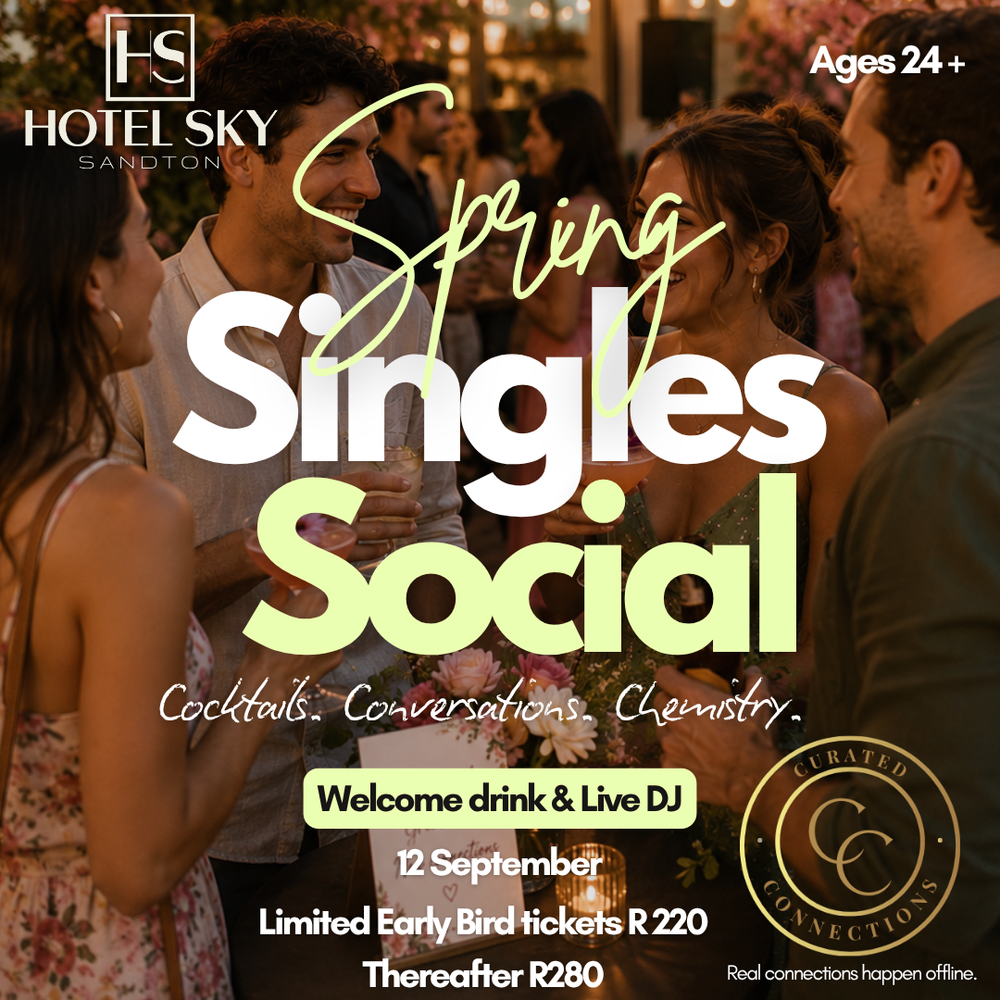 12 Sept - Spring Singles Social (JHB)