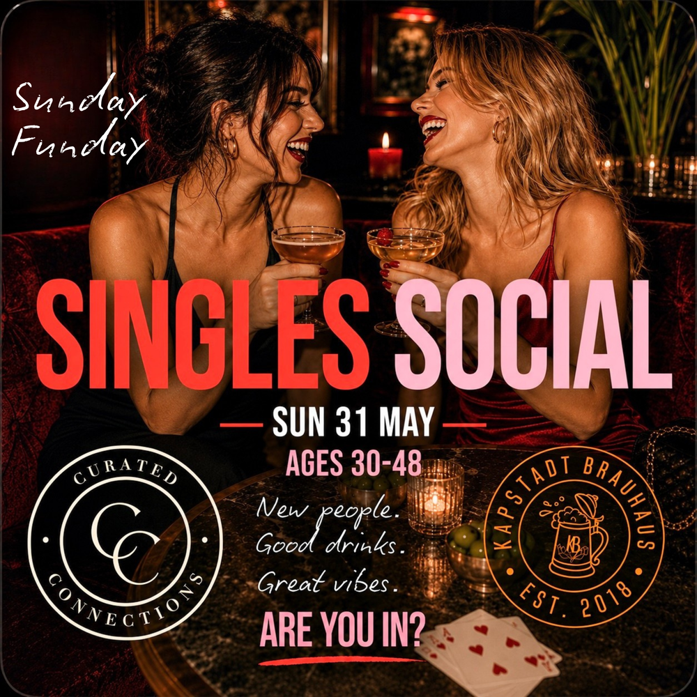 31 May - Brauhaus Singles Sunday Funday Social (Centurion)