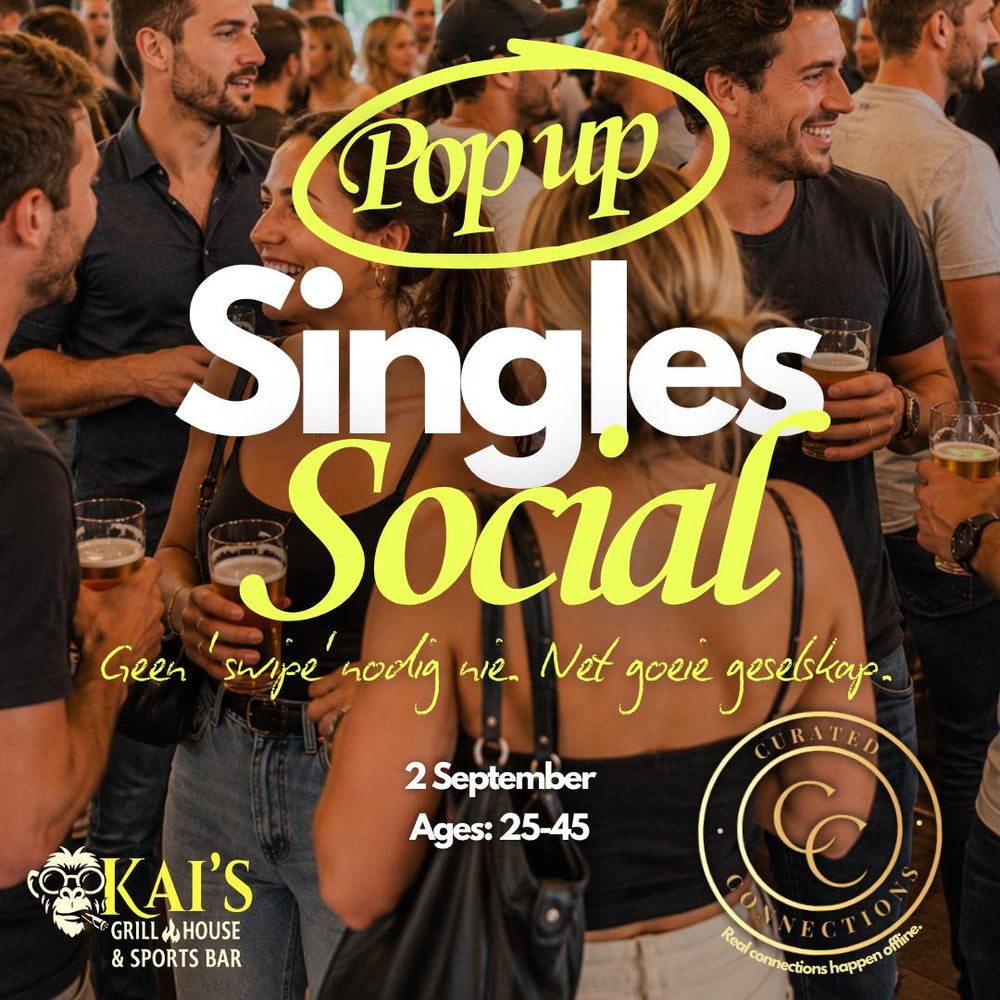 2 Sept - Kai's Grill House Singles Social (Bloem)