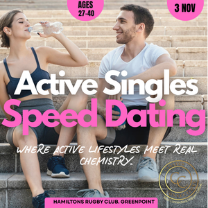 3 Nov - Active Lifestyle Speed Dating - Ages 27-40