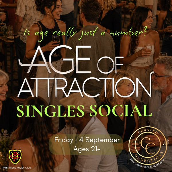 Fri - 4 Sept - Age of Attraction Singles Social